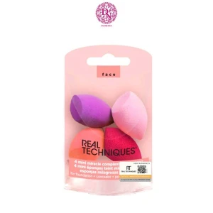 SET 4 BÔNG MÚT MINI REAL TECHNIQUES MIRACLE SPONGES