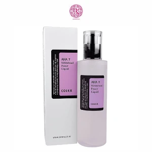 TẨY DA CHẾT TRỊ MỤN ĐẦU TRẮNG LÀM SÁNG DA COSRX AHA7 WHITEHEAD POWER LIQUID 100ML