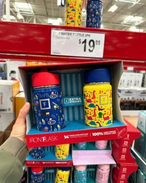 BÌNH GIỮ NHIỆT IRON FLASK DÀNH CHO BÉ THÉP KHÔNG GỈ 414ML