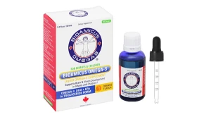 DUNG DỊCH DẦU CÁ BIOAMICUS OMEGA-3 HỖ TRỢ PHÁT TRIỂN NÃO BỘ VÀ THỊ GIÁC - 30ML