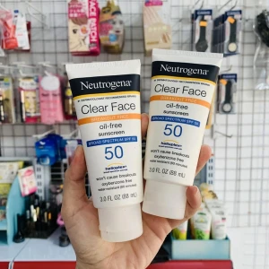 KEM CHỐNG NẮNG DƯỠNG DA NEUTROGENA CLEAR FACE BREAK-OUT FREE SUNSCREEN BROAD SPECTRUM SPF 50 - 88ML