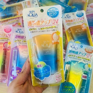 KEM CHỐNG NẮNG SKIN AQUA TONE UP SPF50 DÀNH CHO DA DẦU MỤN - 80G