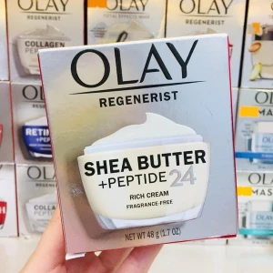 KEM DƯỠNG ẨM OLAY NGÀY VÀ ĐÊM SHEA BUTTER PEPTIDE 24 -48 GAM