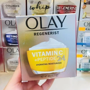 KEM DƯỠNG OLAY CẢI THIỆN TONE DA MỜ NÁM SẠM THÂM VITAMIN C PEPTIDE 24 - 48GAM