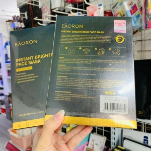 MẶT NẠ DƯỠNG TRẮNG DA E'AORON INSTANT BRIGHTENING FACE MASK - 5 MIẾNG 6/2027
