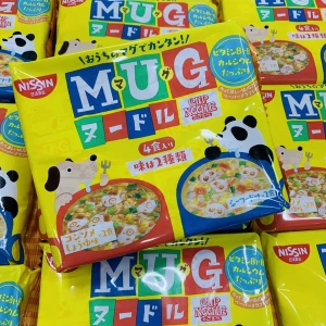 MÌ ĂN DẶM MUG NISSIN NHẬT BẢN CHO BÉ TRÊN 1 TUỔI