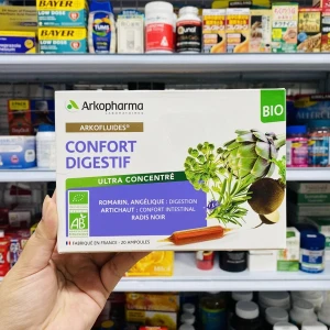 NƯỚC UỐNG DETOX ARKOPHARMA CONFORT DIGESTIF PHÁP THẢI ĐỘC RUỘT - 20 ỐNG