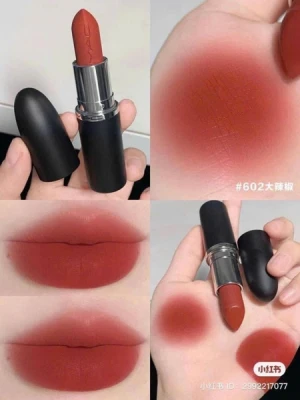 SON MAC XIMAL MATTE 602 CHILI MÀU ĐỎ LẠNH
