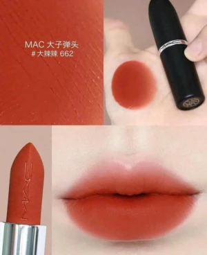 SON MAC XIMAL MATTE 662 SUGAR DADA MÀU ĐỎ CAM GẠCH