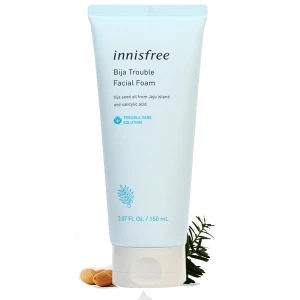 SỮA RỬA MẶT TRỊ MỤN INNISFREE BIJA TROUBLE FACIAL FOAM -150GAM
