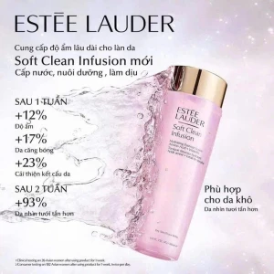 TONER CẤP ẨM ESTEE LAUDER SOFT CLEAN INFUSION 400ML