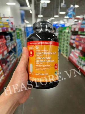 VIÊN UỐNG BỔ KHỚP MEMBER S MARK GLUCOSAMINE CHONDROITIN 1200MG 340 VIÊN