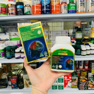 VIÊN UỐNG BỔ NÃO VITATREE GINKGO PLUS 6000 WITH Q10 50MG - 60 VIÊN