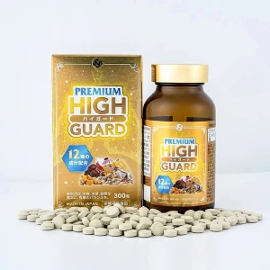 VIÊN UỐNG BỔ PHỔI NICHIEI BUSSAN NANO PREMIUM HIGH GUARD - 300 VIÊN