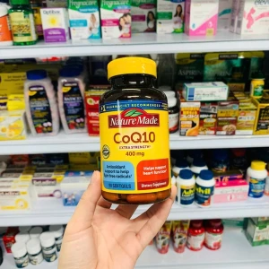 VIÊN UỐNG BỔ SUNG COQ10 400 MG NATURE MADE 90 VIÊN