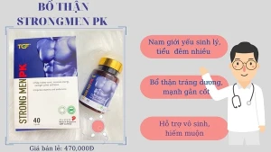 VIÊN UỐNG BỔ THẬN TRÁNG DƯƠNG TĂNG CƯỜNG SINH LỰC STRONG MEN PK - 40 VIÊN 10/2025