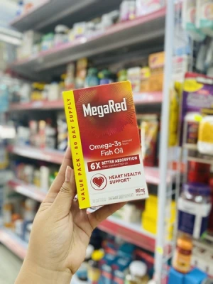 VIÊN UỐNG DẦU CÁ FISH OIL OMEGA-3 6X 800MG - 80V