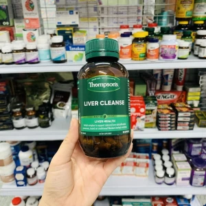 VIÊN UỐNG GIẢI ĐỘC GAN LIVER CLEANSE THOMPSON S - 120 VIÊN