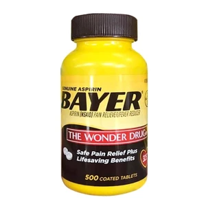 VIÊN UỐNG GIẢM ĐAU, HẠ SỐT BAYER THE WONDER DRUG 325MG - 500 VIÊN