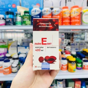VITAMIN E NGA SANOFI NATURAL ANTIOXIDANT 400MG - 30 VIÊN