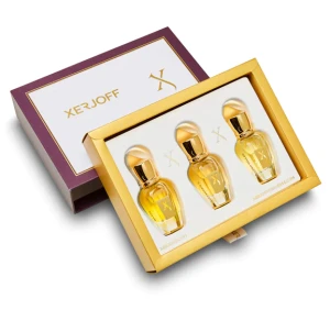 Set Xerjoff Discovery 3 mini x 15ml (Naxos, Alexandria II, Golden Dallah)