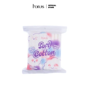 Bông Tẩy Trang Horus Cao Cấp Rectangular Soft Cotton Pad 200 Pads