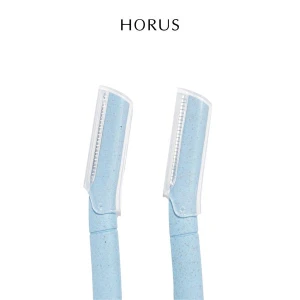 Dao cạo Lông mày Horus Eyebrow Razor Wheat Straw Pack of 2