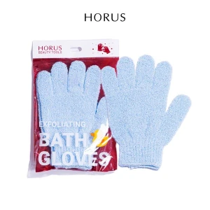 Găng tay tắm Horus Exfoliating Bath Gloves loại bỏ tế bào chết nhẹ nhà