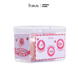 Horus Bộ 10 bông mút trang điểm Makeup Puff Set đa năng nhiều size
