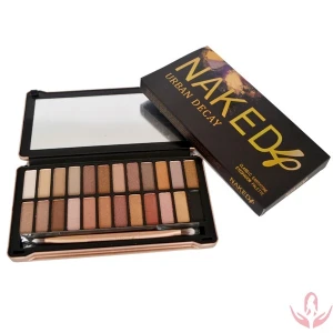 BẢNG MÀU TRANG ĐIỂM NAKED 4 24 MÀU, KÈM CHỔI ĐÁNH