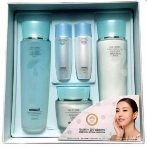 BỘ DƯỠNG TRẮNG DA DƯỠNG ẨM 3W CLINIC EXCELLENT WHITE SKIN CARE SET