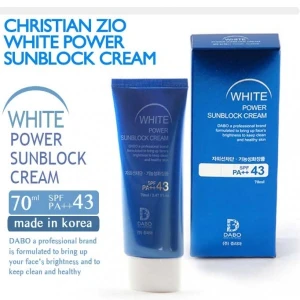 KEM CHỐNG NẮNG DABO WHITE SPF43 PA