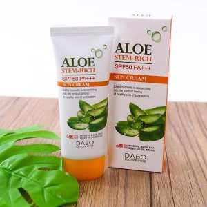KEM CHỐNG NẮNG DƯỠNG DA LÔ HỘI SPF 50 PA ALOE STEM-RICH DABO