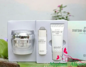 SET KEM ỐC SÊN DƯỠNG TRẮNG DA PREMIUM SNAIL TONE UP CREAM