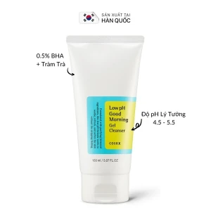 Sữa rửa mặt COSRX LOW PH GOOD MORNING GEL CLEANSER