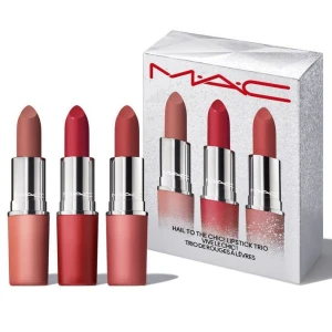Set Son Mac Hail To The Chic Lipstick Trio 3 Thỏi Fullsize Mới Nhất (Phiên Bản Giới Hạn)