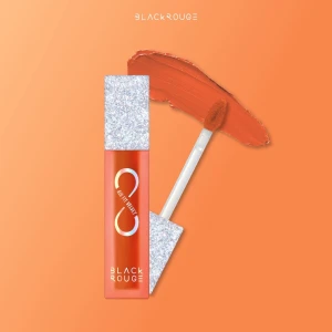 Son Black rouge Air Fit Velvet Tint Ver 8 màu A38 - Cam Tươi