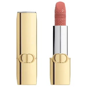 Son Dior Rouge Dior Lipstick Limited Edition Golden Case 217 Corolle Velvet - Màu Hồng Cam Đất