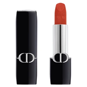 Son Dior Rouge Dior Velvet Finish 840 Rayonnante - Màu Cam Gạch Đậm