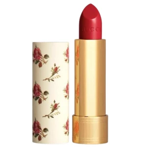 Son Gucci Rouge À Lèvres Voile 25 Goldie Red (Vỏ Hoa) - Màu Đỏ Tươi