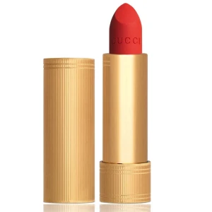 Son Gucci Rouge À Lèvres Voile Màu 302 Agatha Orange