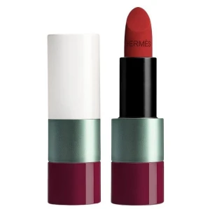 Son Hermès Matte Limited Edition 62 Rouge Feu - Màu Đỏ Tươi Ánh Cam