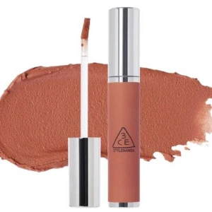 Son Kem Lì 3CE Hazy Lip Clay Butter Beige - Màu Cam Đào Đất