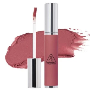 Son Kem Lì 3CE Hazy Lip Clay Mauvbrown - Màu Hồng Nude
