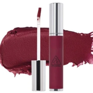 Son Kem Lì 3CE Hazy Lip Clay Plum Pudding - Màu Đỏ Rượu