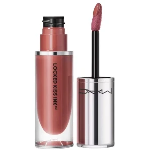 Son Kem MAC Locked Kiss Ink 24HR Lipcolour 76 Blushing – Màu Hồng Hoa