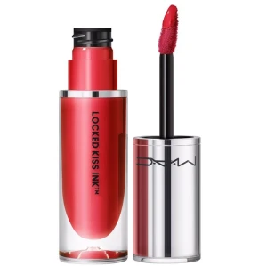 Son Kem MAC Locked Kiss Ink 24HR Lipcolour 88 Ruby True – Màu Đỏ Ruby