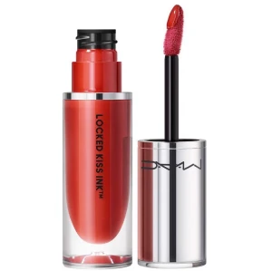 Son Kem MAC Locked Kiss Ink 24HR Lipcolour 95 Vicious - Màu Đỏ Cam