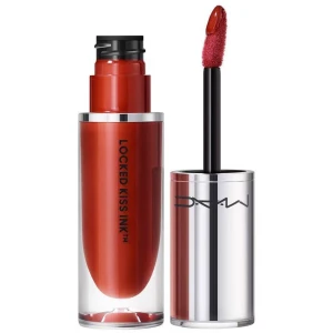 Son Kem MAC Locked Kiss Ink 24HR Lipcolour 99 Extra Chili – Màu Đỏ Gạch