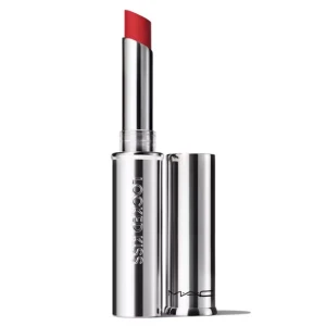 Son MAC Locked Kiss 24HR Lipstick 88 Ruby True - Màu Đỏ Ruby
